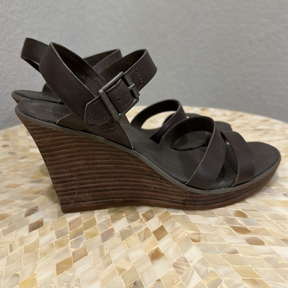 Timberland leather  sandals size 9 - Picture 1 of 11